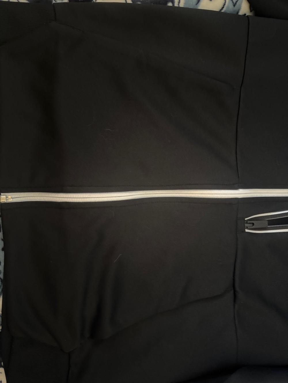 Nike Black Track Jacket with White Zip Details - Picture 7 of 7